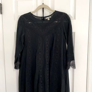 Amuse Society black lace dress